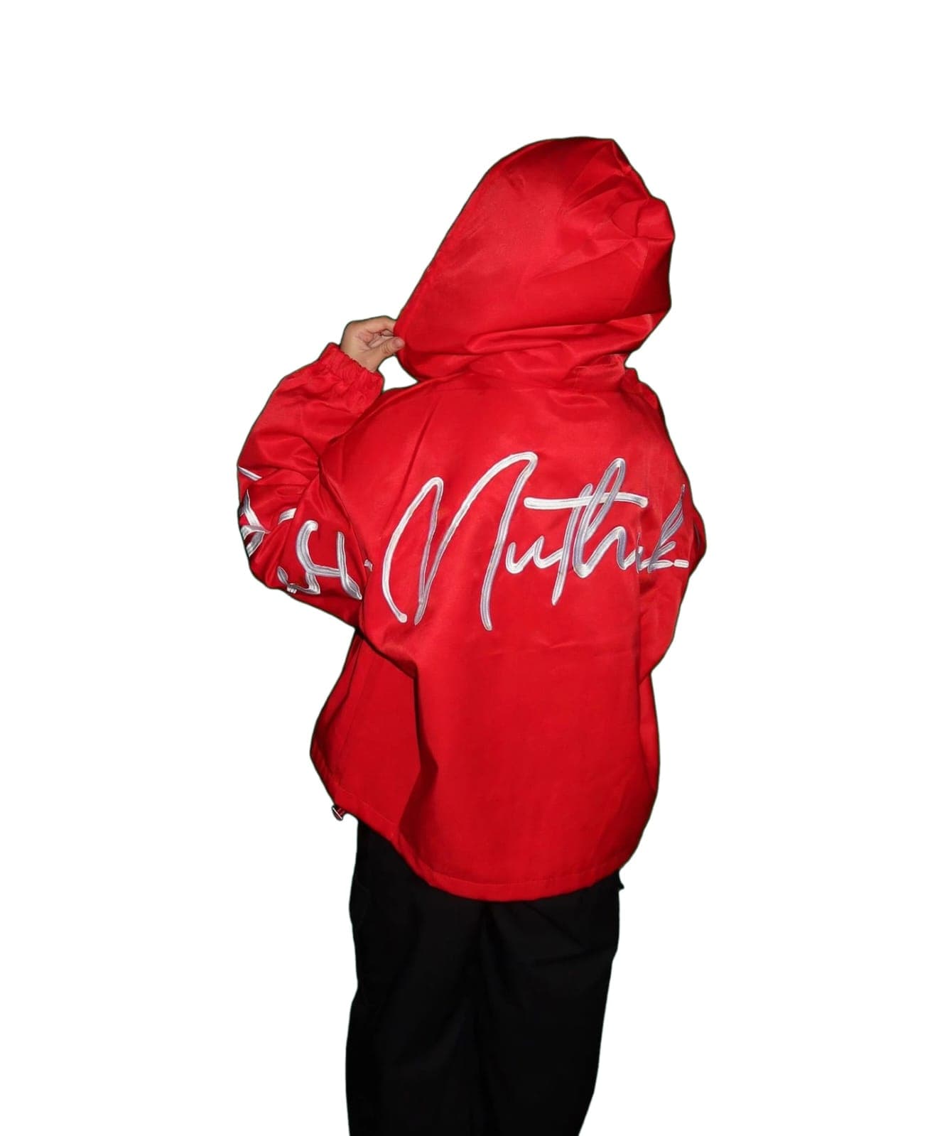 Waterproof Gabardine Jacket Embroidered - Nothing Model